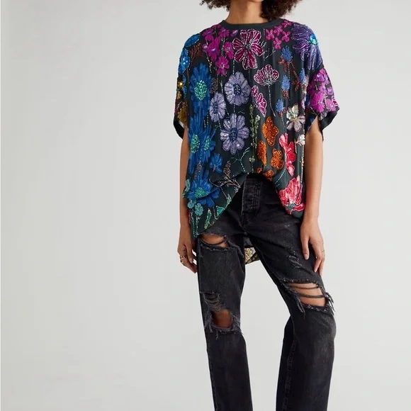 Free People Jewel Mini Dress NWOT - Picture 5 of 10